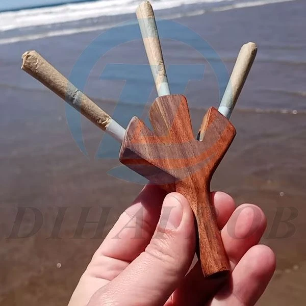 5\/3\/2 cijevi drveni držač cigareta Opis