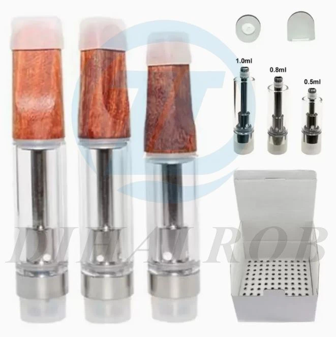 Atomizer za cigarete Empty Vape isparivača olovka Cartridge Drveni drvca vrha držač cigareta