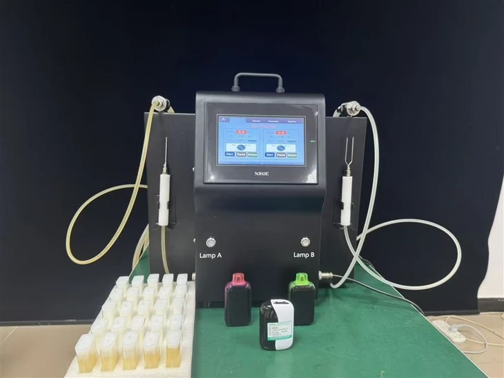 Polu-Automatska dvostruka-E-Mašina za sok nikotina: Visoko-Oprema za punjenje Vape kartridža visoke preciznosti